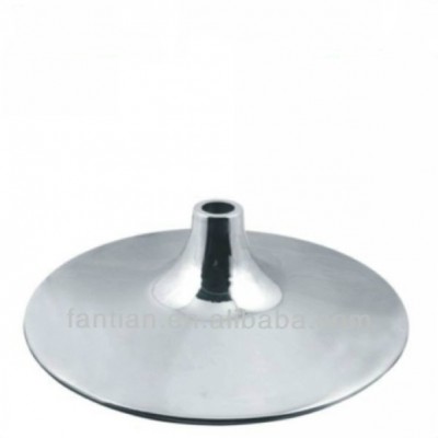 Fantian table foot iron electroplating base chrome metal furniture leg