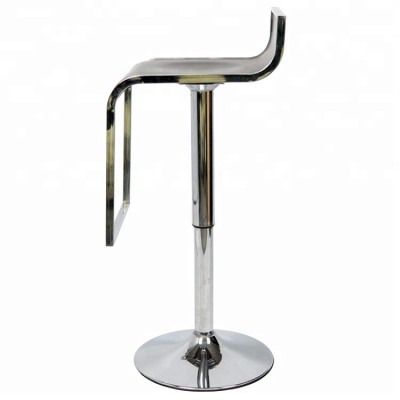 Fashionable bar furniture stainless steel bistro chair for commercial use