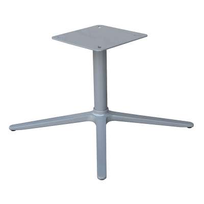 2020 New fixed chair base aluminum alloy with grey color four star legs for office chair